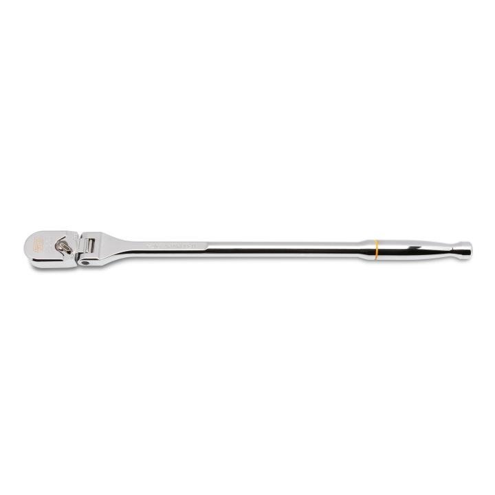 1/2" Drive 120XP™ Full Polish Chrome Flex Head Teardrop Ratchet 19"