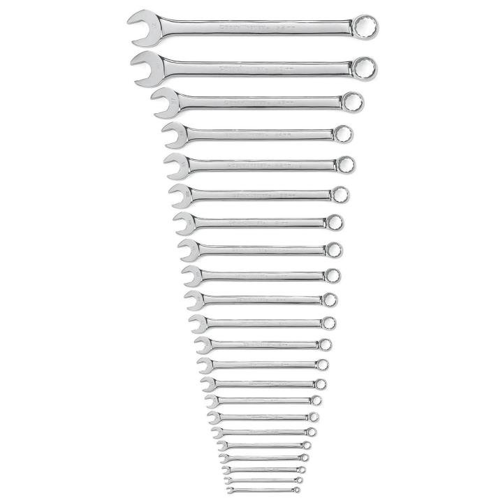 GEARWRENCH 81916 22 Pc. 12 Point Long Pattern Combination Metric Wrench Set