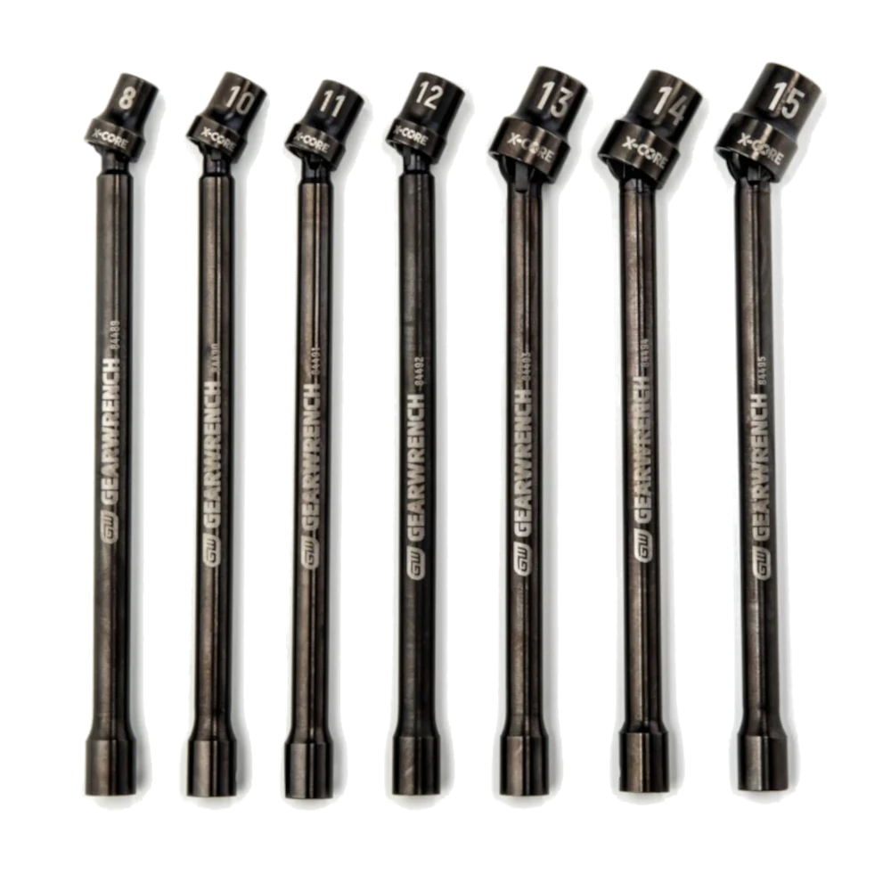 GEARWRENCH 84980 Pc. 3/8″ Drive Point X-Core™ Pinless Universal Impact  Metric Extension Socket Set – Fat Monkey Tools