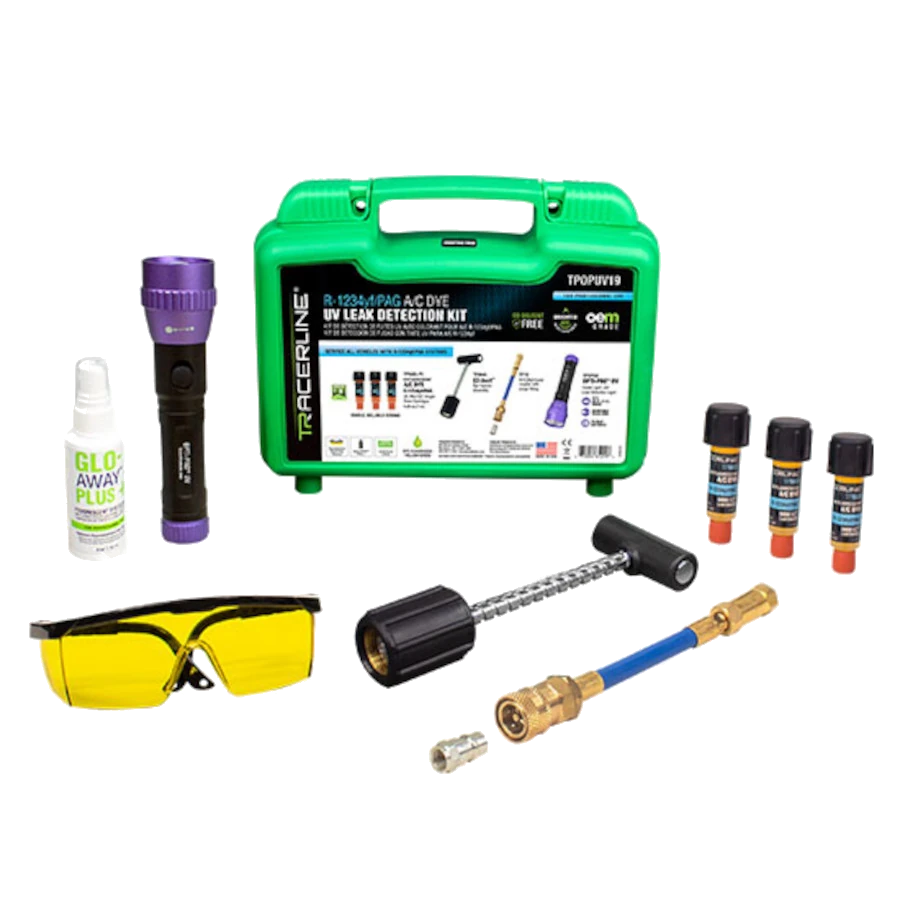 Tracerline TPOPUV19 R1234yf/PAG A/C Dye UV Leak Detection Kit