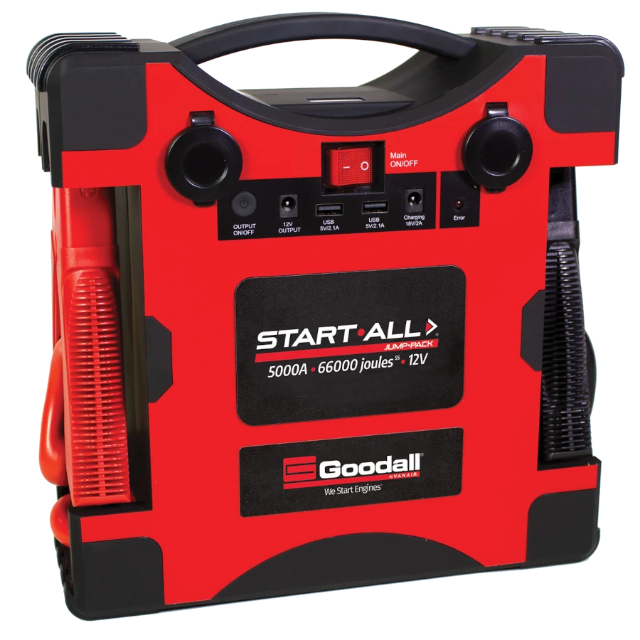 Goodall JP-12-5000T Start All Jump Pack 5000A 12V