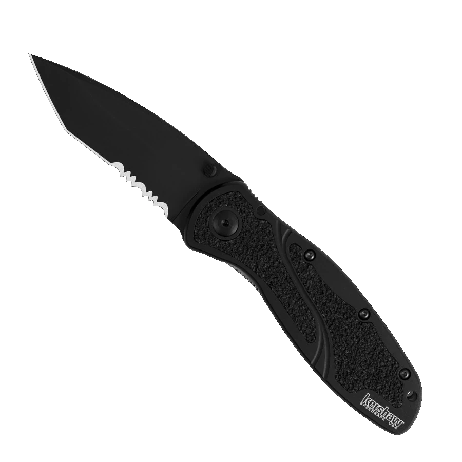 Kershaw 1670TBLKST Blur - Tanto, Black, Serrated