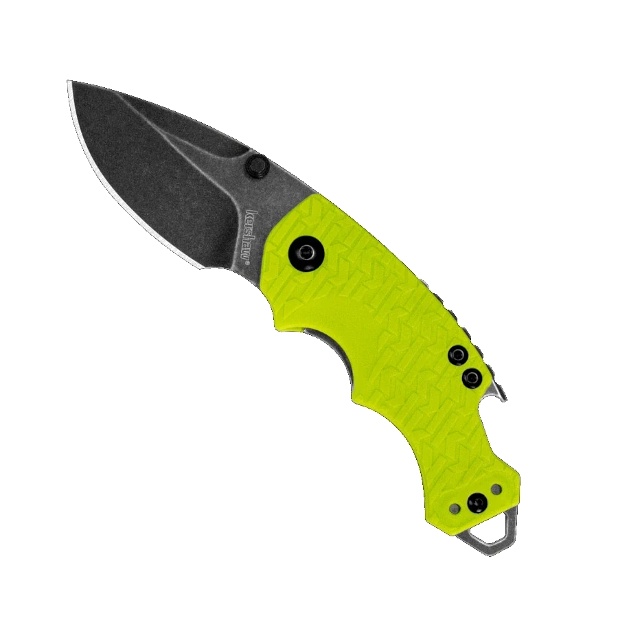 Kershaw 8700LIMEBW Shuffle - Lime Green, Blackwash