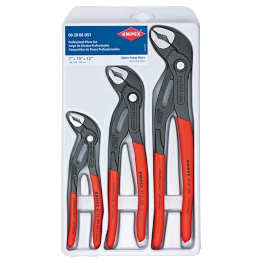 KNIPEX 002006US1 Pliers Set Cobra