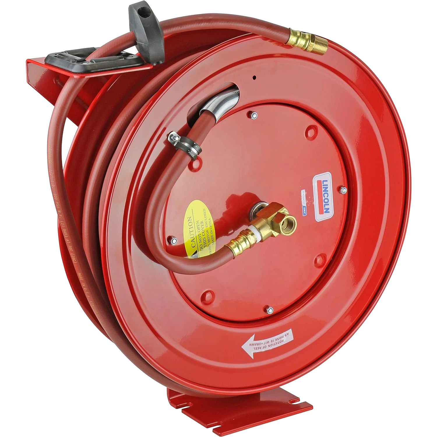 LINCOLN 83753 3/8" X 50' Assembled Air Hose Reel