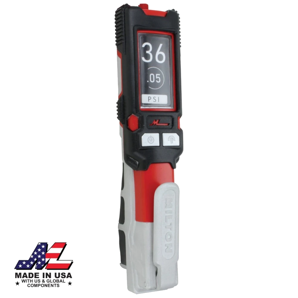 MILTON S-587E Precision Digital Tire Inflator & Pressure Gauge (0-160 PSI) Extreme ± 0.05% Accuracy