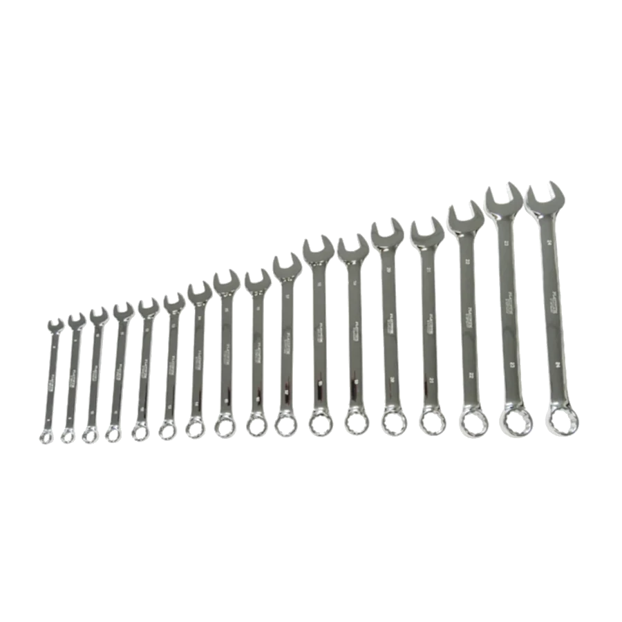 Platinum 99570 17 Pc. Metric Long Pattern Combination Wrench Set