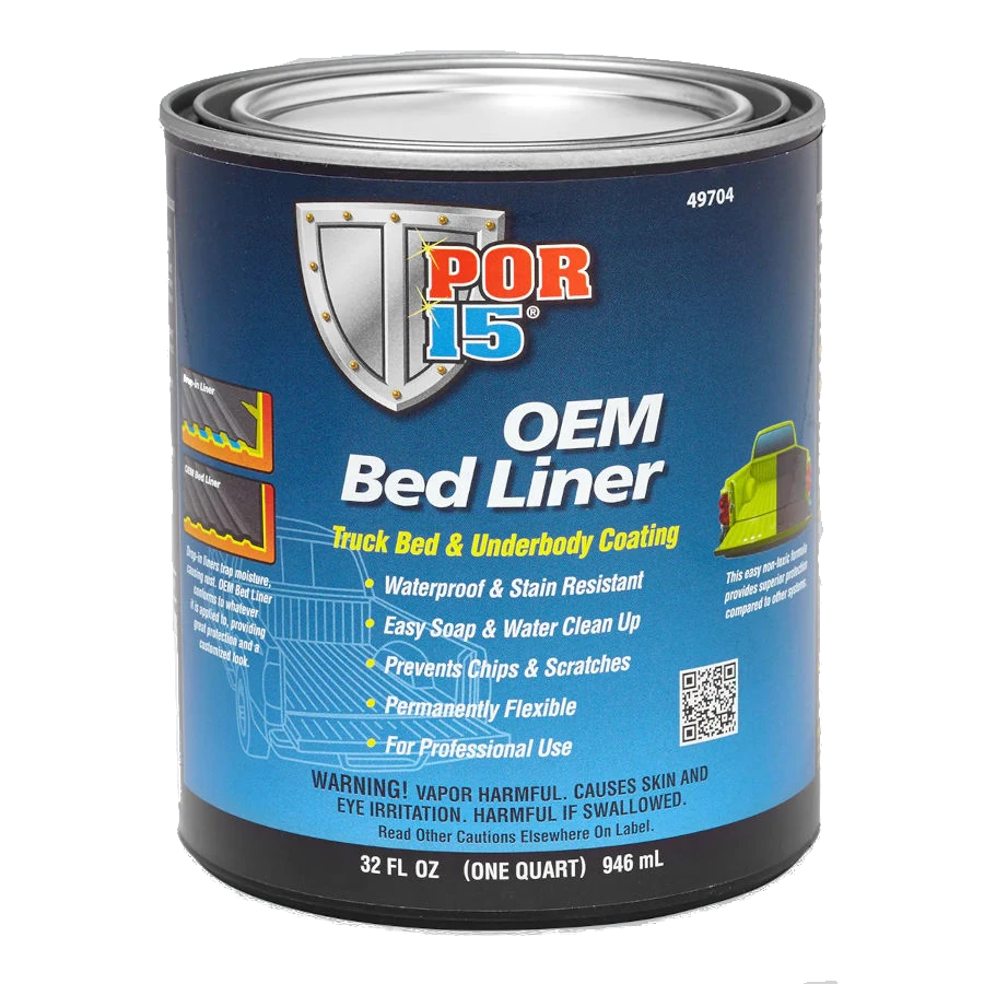 Por15 49704 OEM Black Bed Liner Truck Bed & Underbody Coating