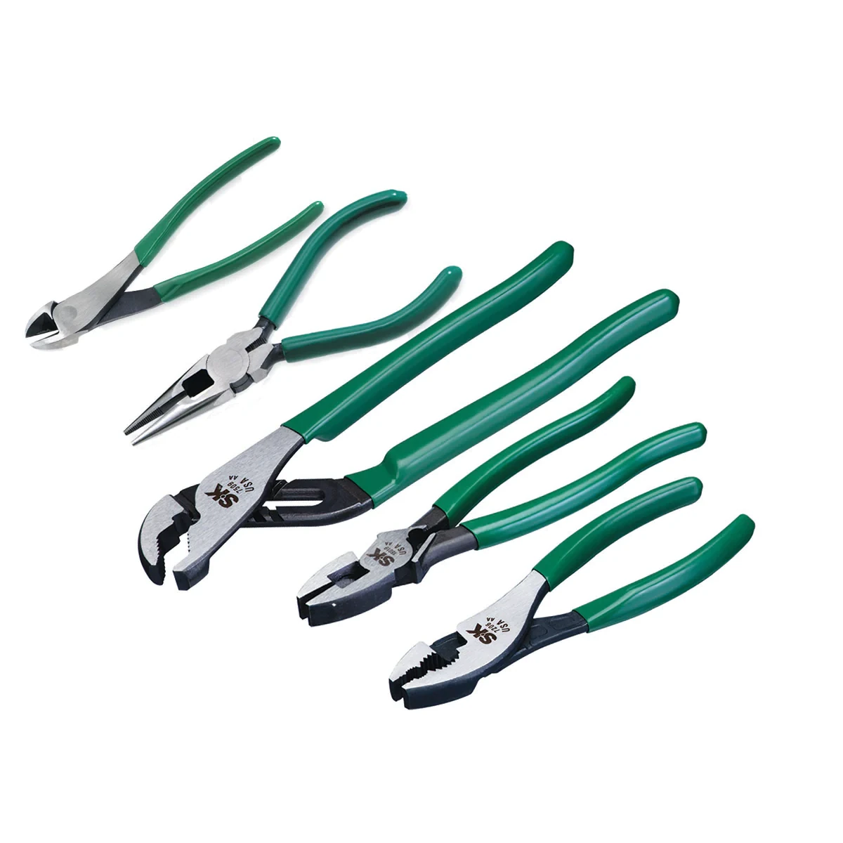 SK 17834 5 Piece General Purpose Pliers Set