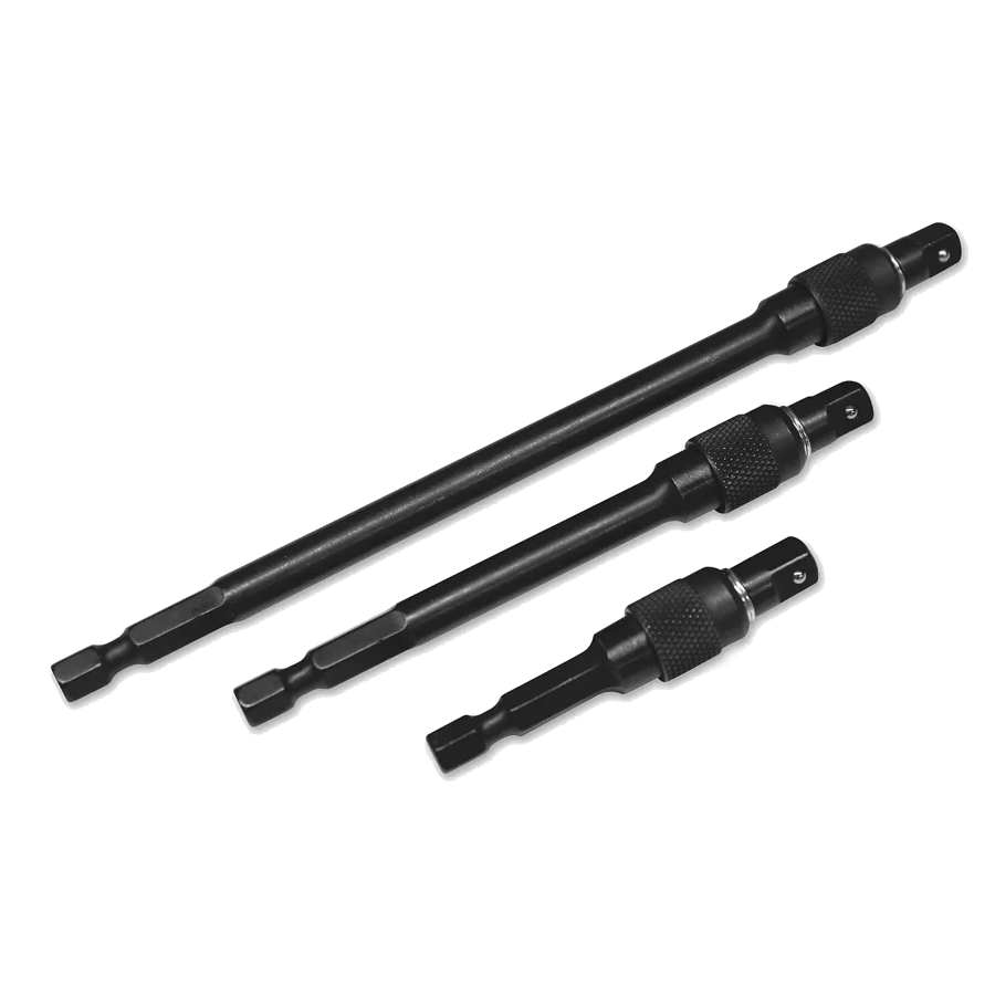 SK 32160 3 Piece 1/4" Drive Power Drive Locking Extension Set