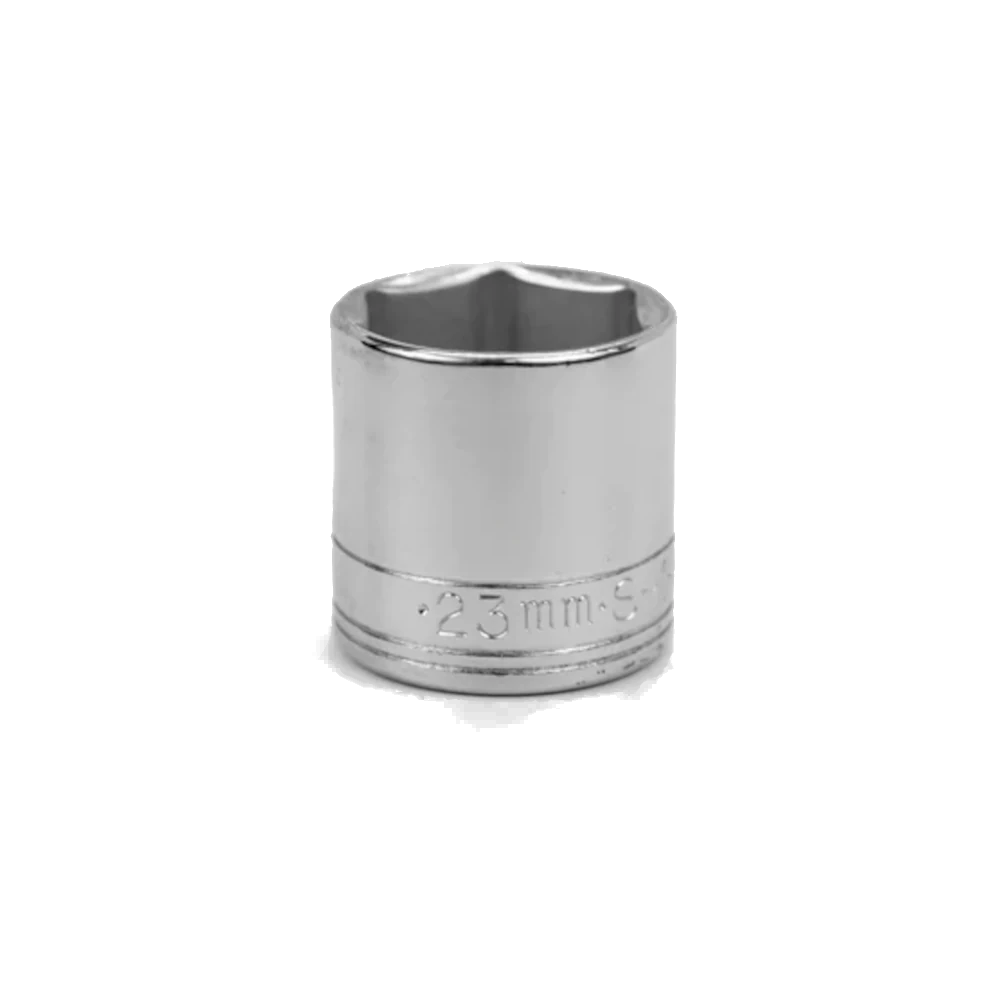 SK 23 mm 3/8" Drive Metric Standard Chrome Socket