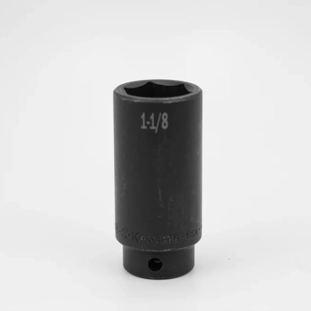 SK 1 1/8" 1/2" Drive 6 Point Deep Fractional Impact Socket