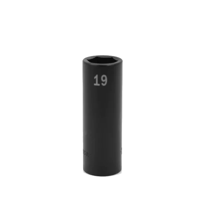 SK 19 MM 1/2" Drive 6 Point Deep Fractional Impact Socket