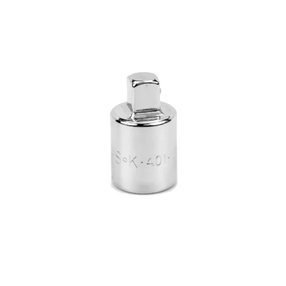 SK 1/2" Female 3/8" Male Drive Chrome Adapter