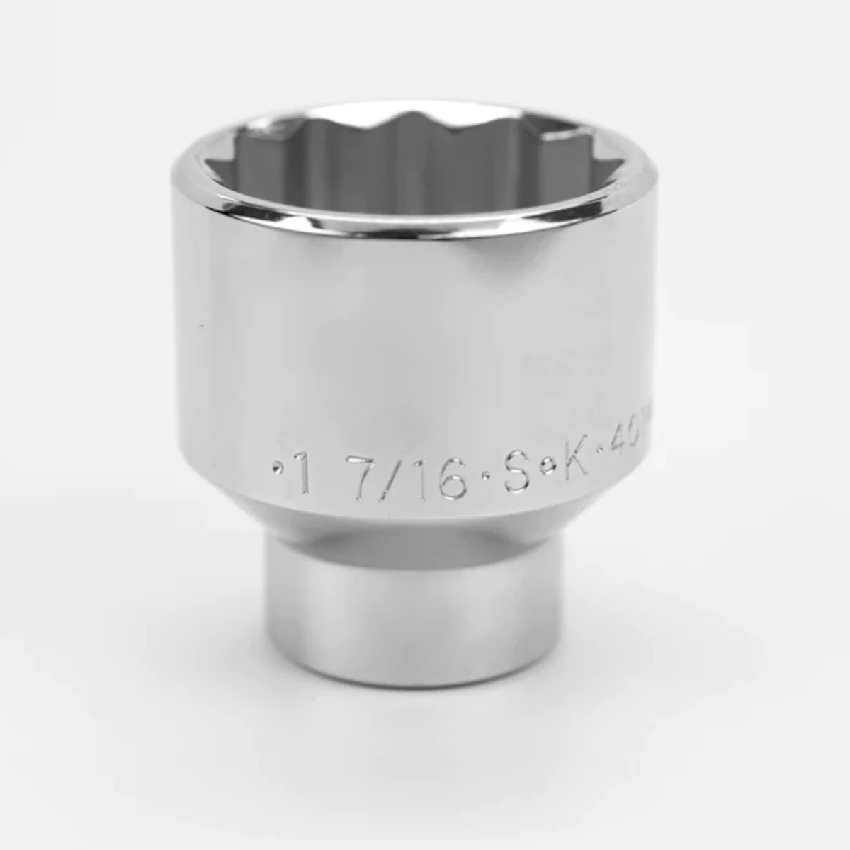 SK 1 7/16" 1/2" Drive 12 Point Fractional Impact Socket