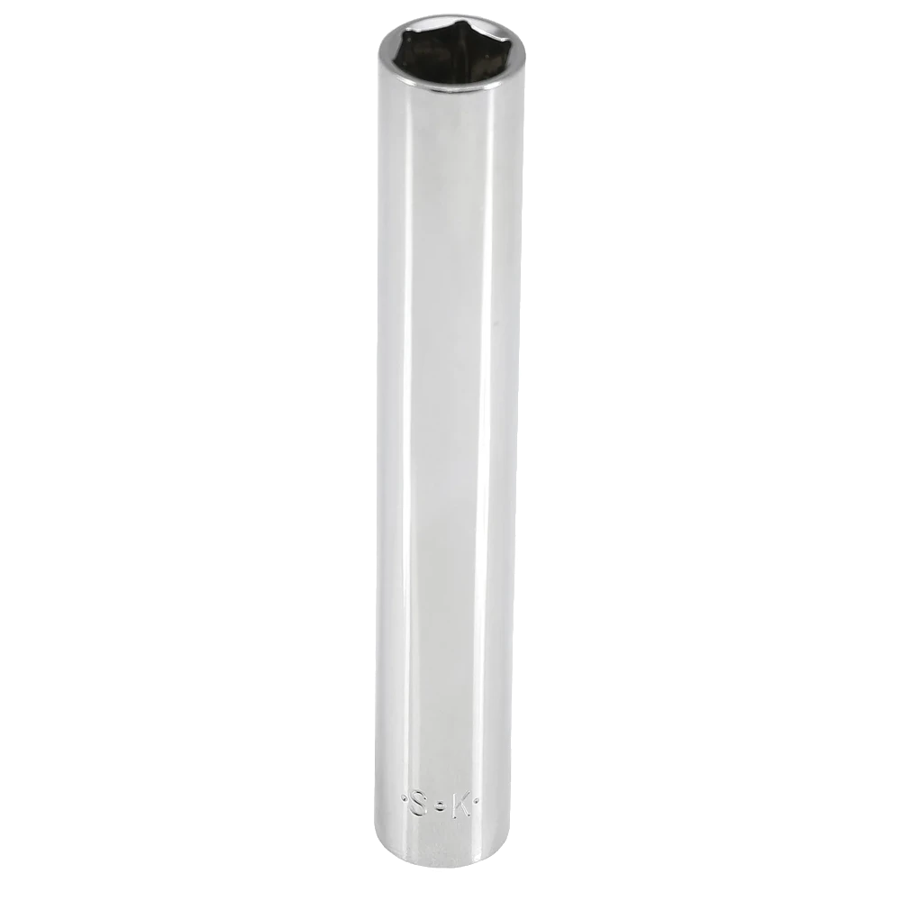 SK 11 mm 1/4" Drive 6 Point Metric Extra Deep Chrome Socket