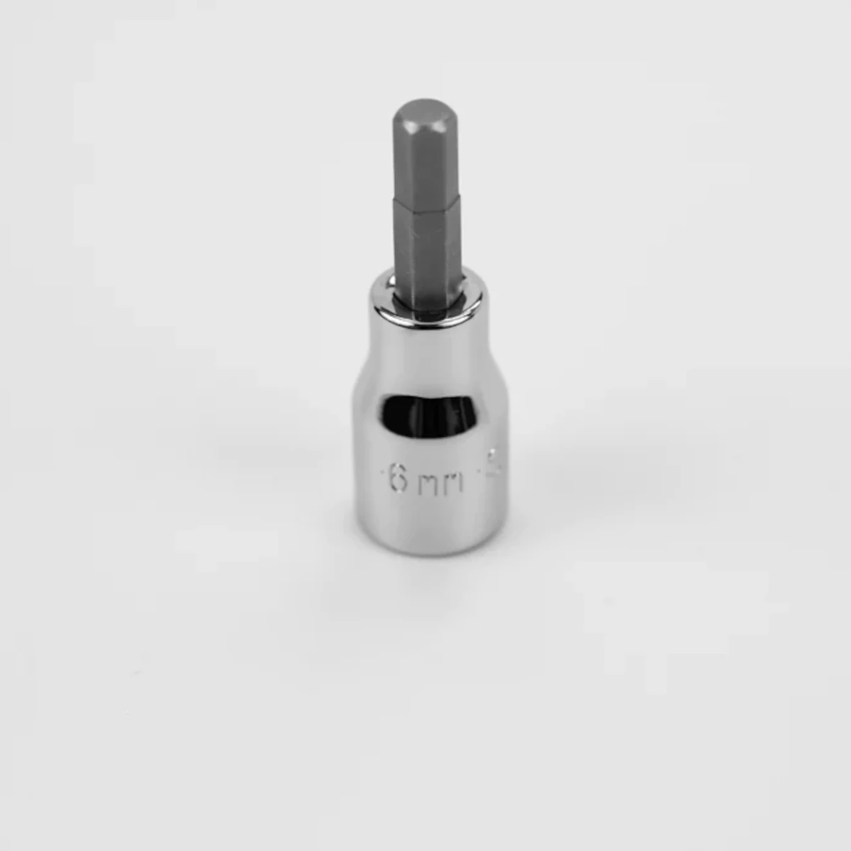 SK 6 mm 3/8" Drive Hex Chrome Bit Socket