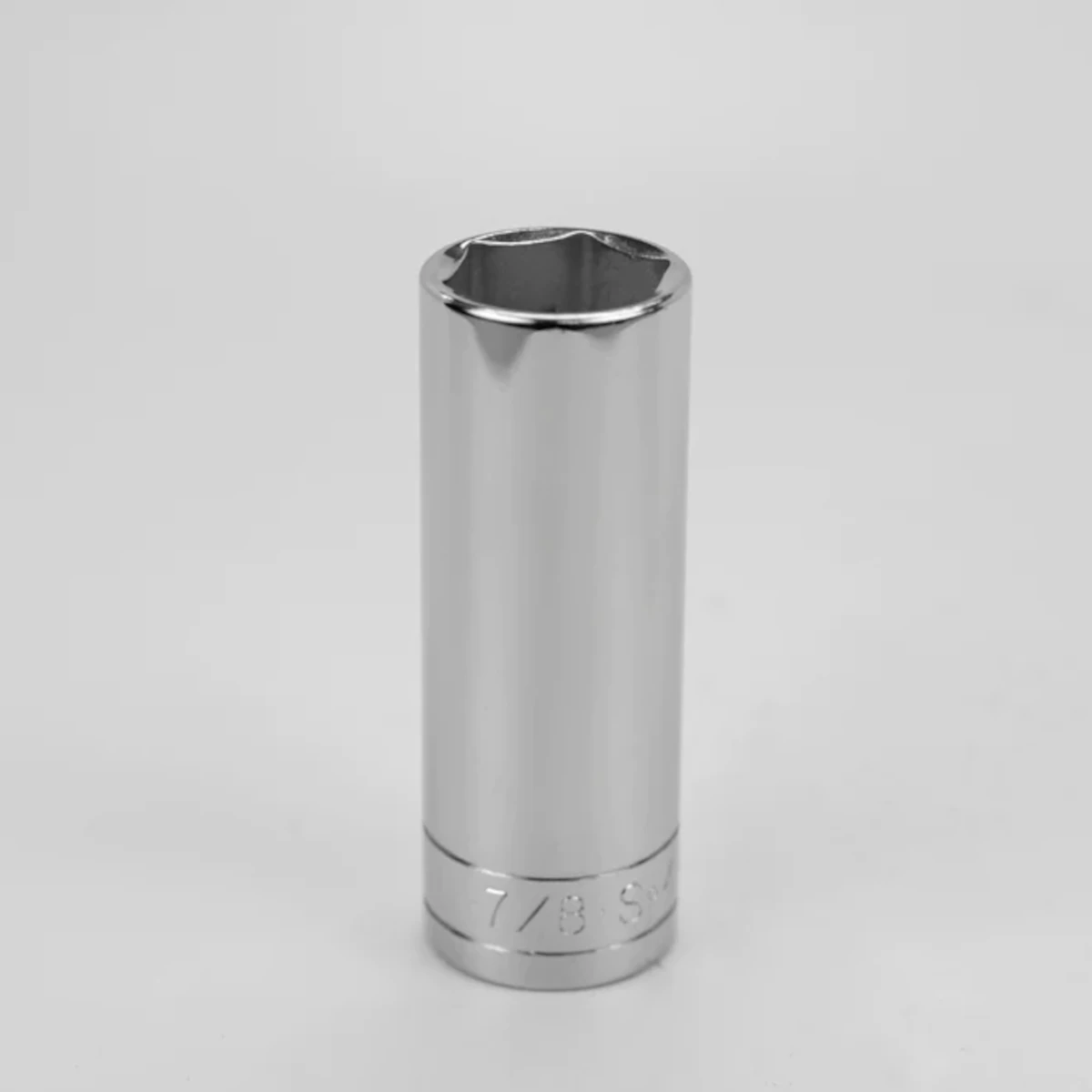SK 7/8" 1/2" Drive 6 Point Fractional Deep Chrome Socket