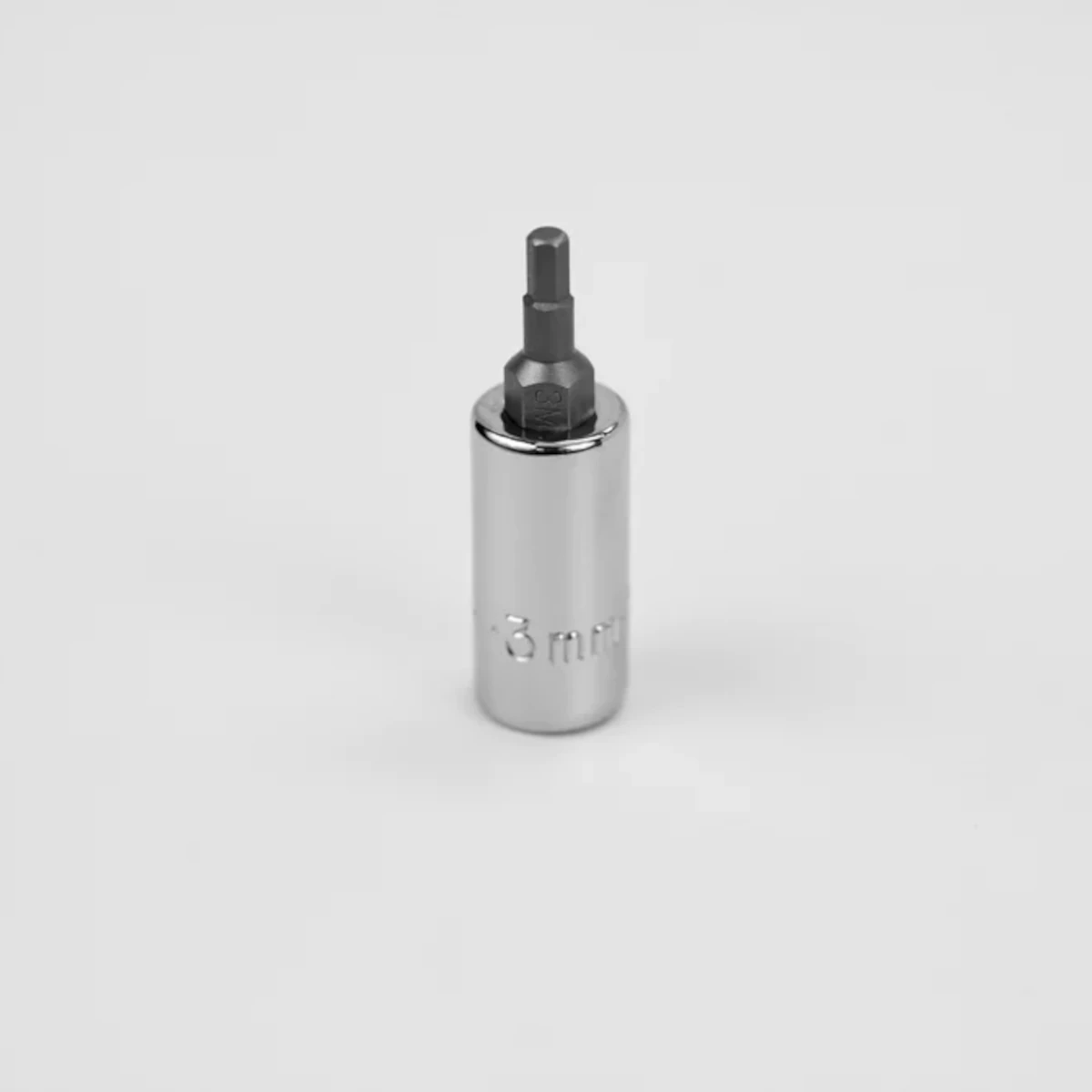 SK 3 mm 1/4" Drive Hex Chrome Bit Socket