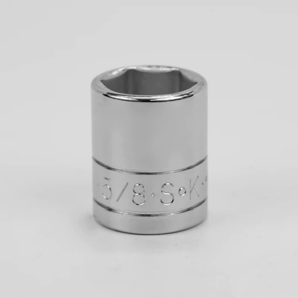 SK 5/8" 3/8" Drive 6 Point Fractional Standard Chrome Socket