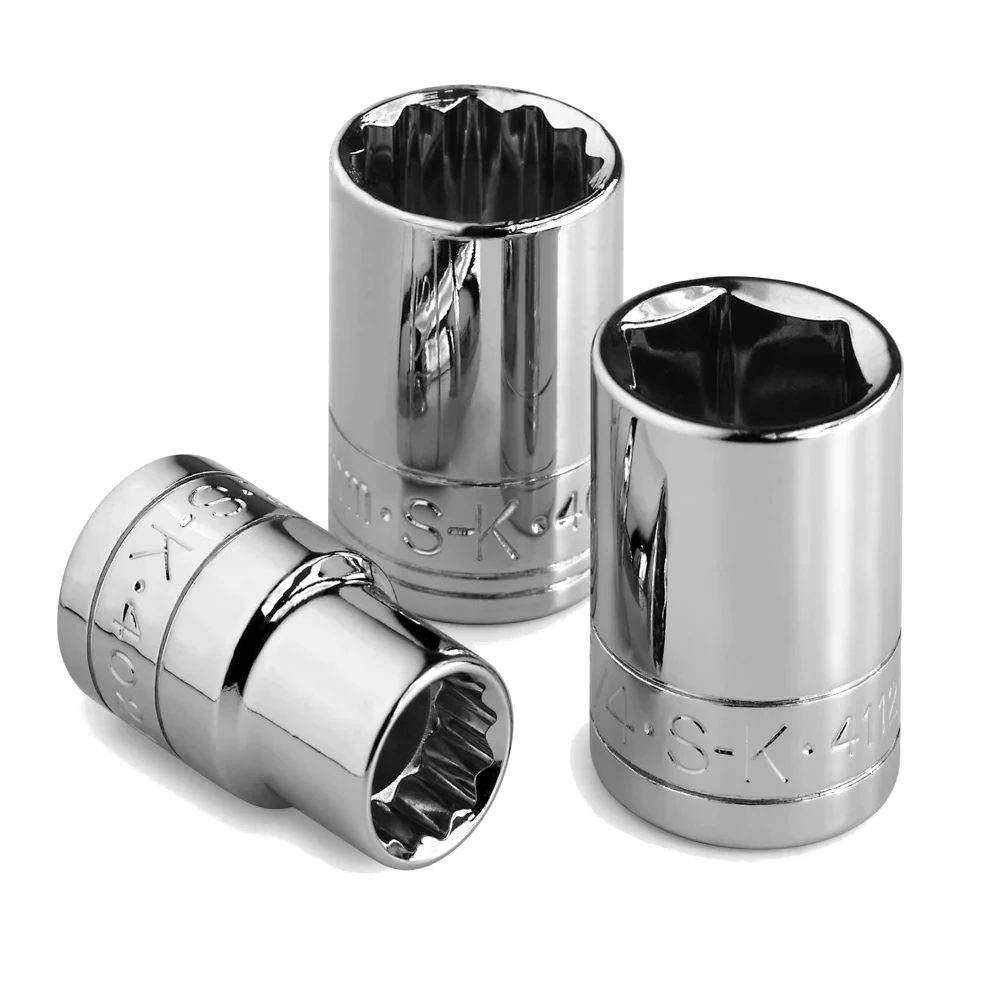 3/8" drive chrome SK collage