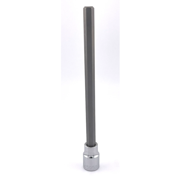SK 8mm 3/8" Drive Long Hex Chrome Bit Socket