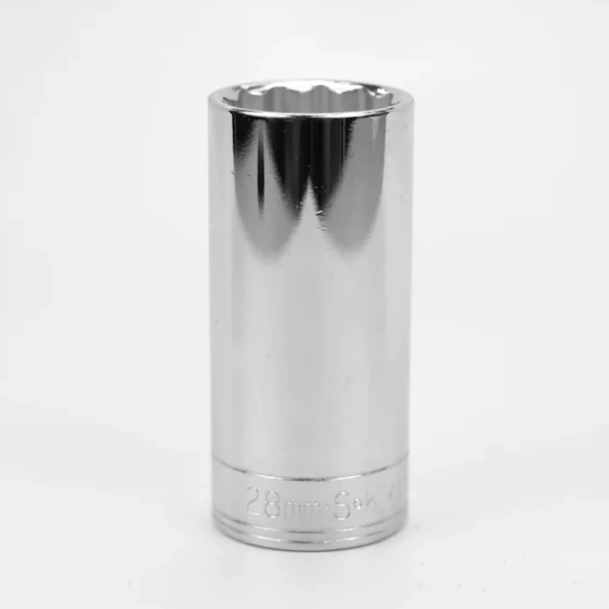 SK 28 mm 1/2" Drive 12 Point Metric Deep Chrome Socket