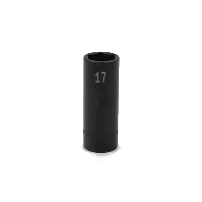 SK 17mm 3/8" Drive 6 Point Deep Metric Impact Socket