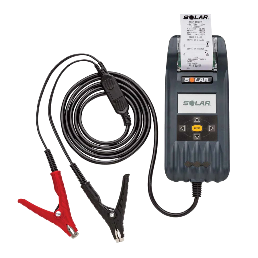 SOLAR HD Digital Battery and System Tester w/ Printer