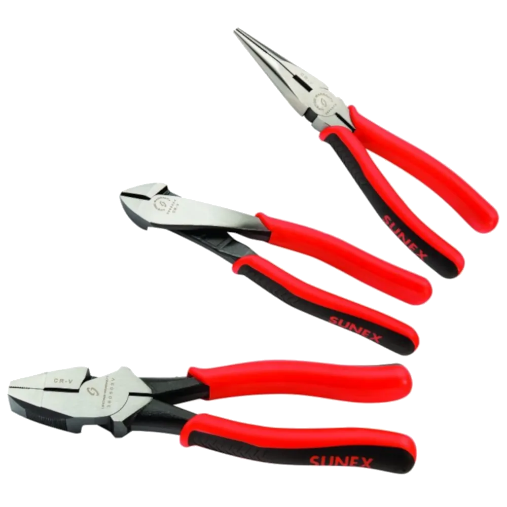 SUNEX 3605V High Leverage Plier Set