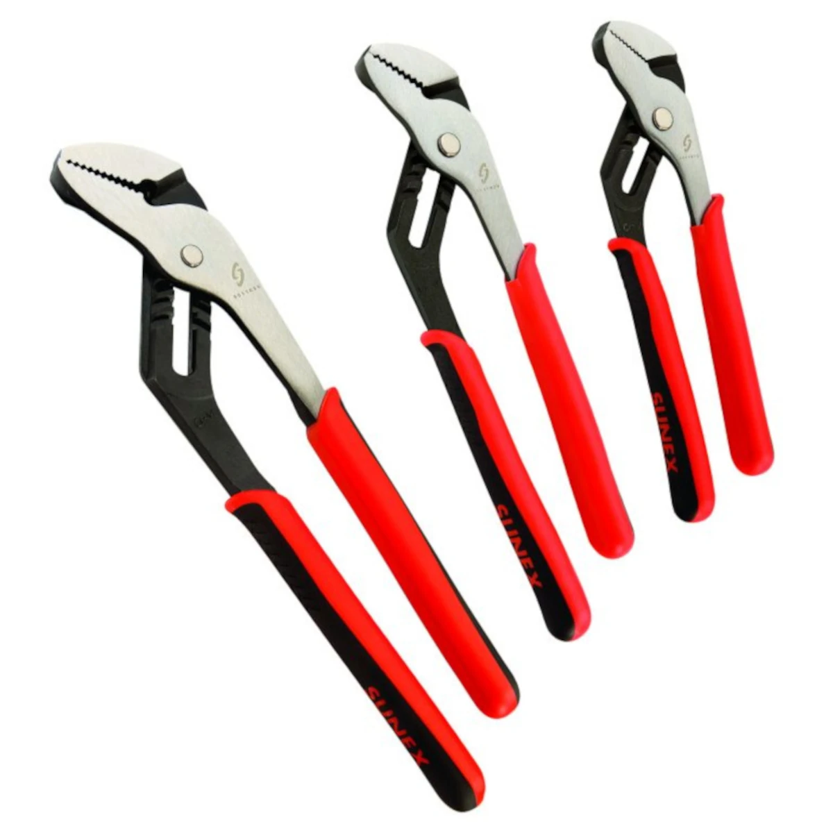 SUNEX 3611V 3 Pc Tongue & Groove Joint Plier Set
