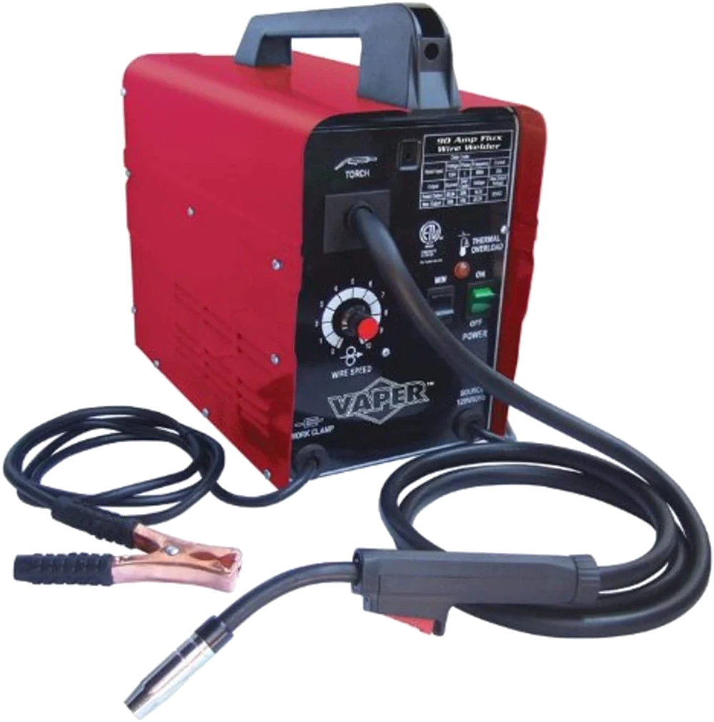 TITAN 41185 90 Amp Light Duty Gasless Flux-Core Wire Feed Welder