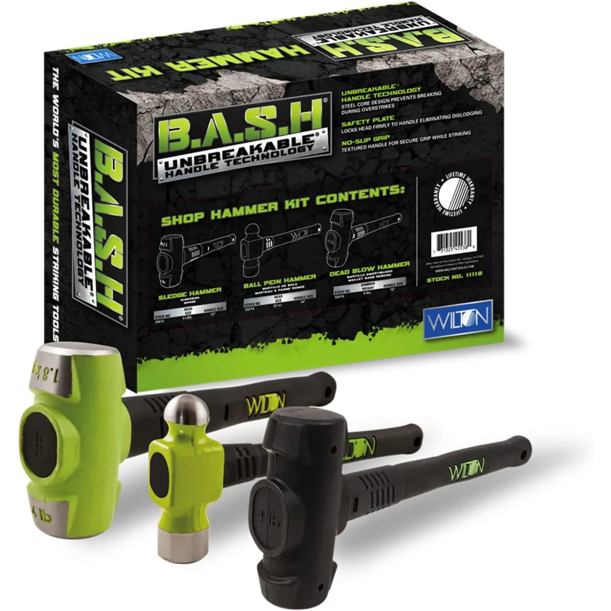 WILTON B.A.S.H® 11112 Shop Hammer Kit