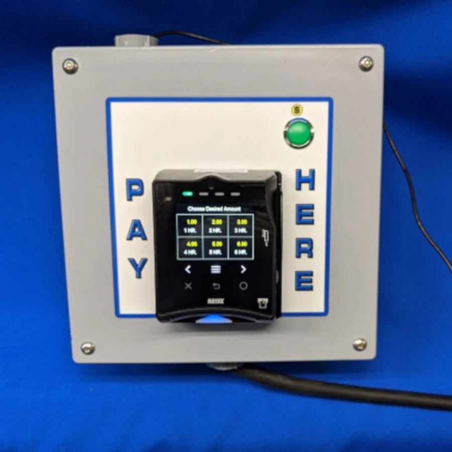 XCP VendaVolt Electricity Time Vendor Exterior Wall Mount Cashless Payment Module