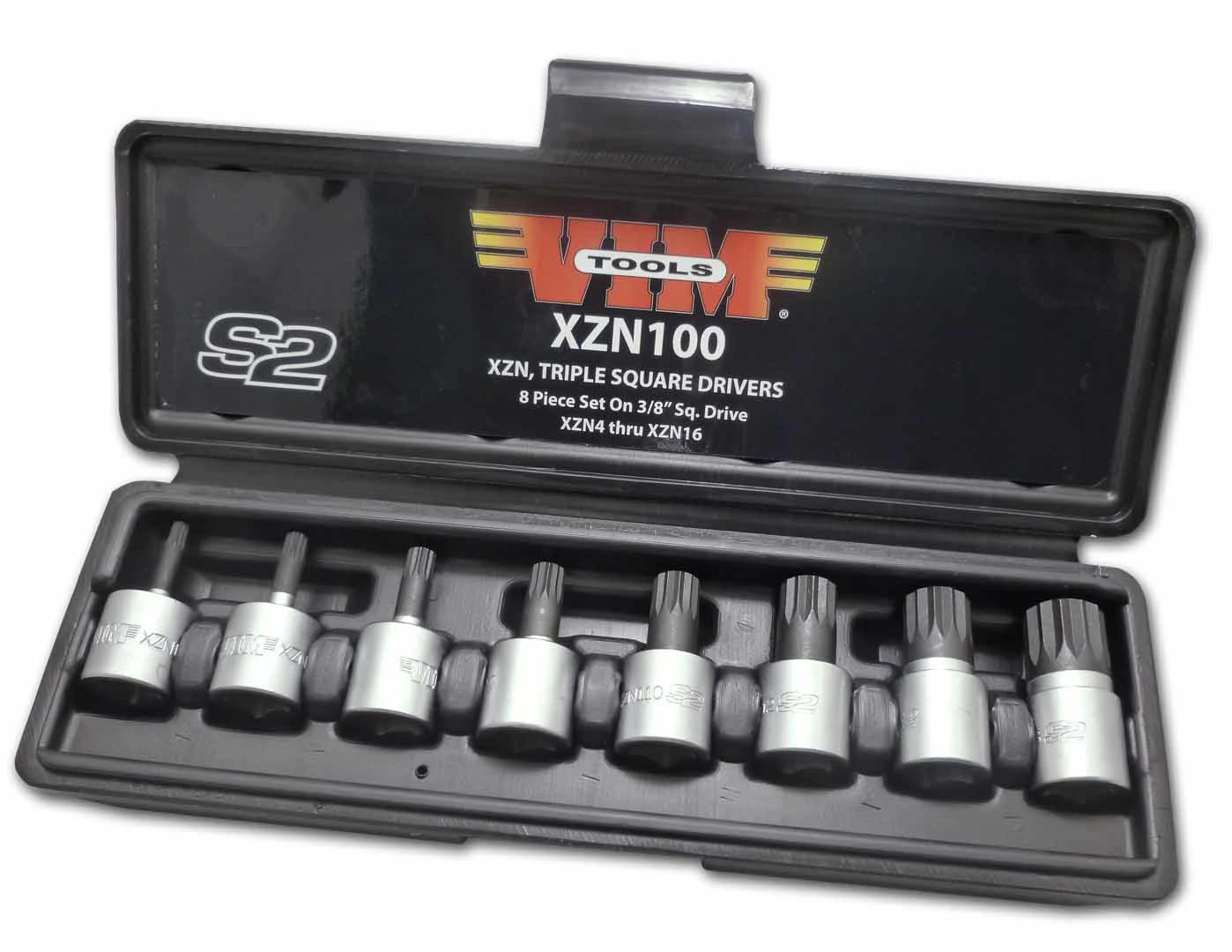 VIM XZN100 9 Pc. XZN Triple Square Metric Driver Set