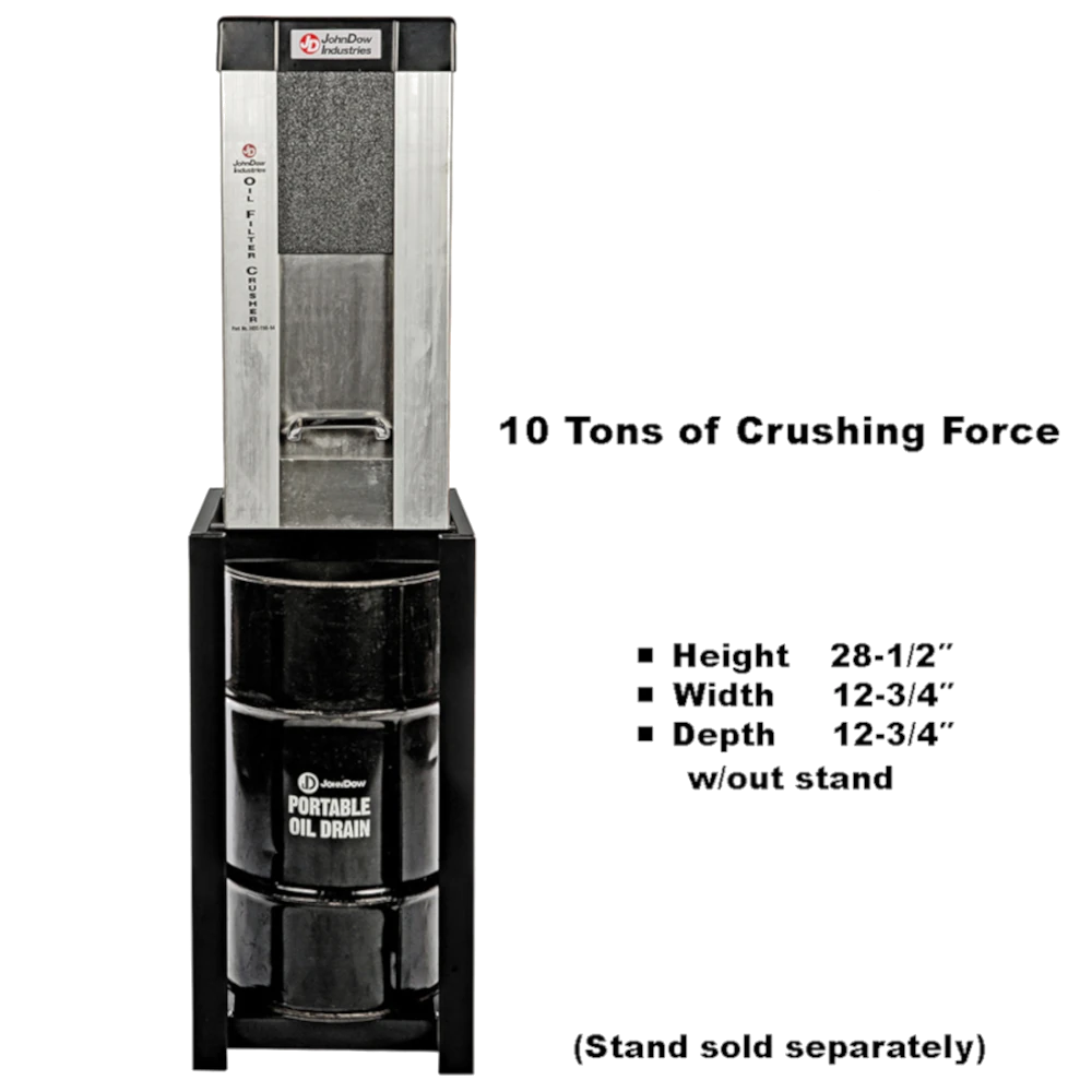 JOHN DOW Automotive Oil Filter Crusher