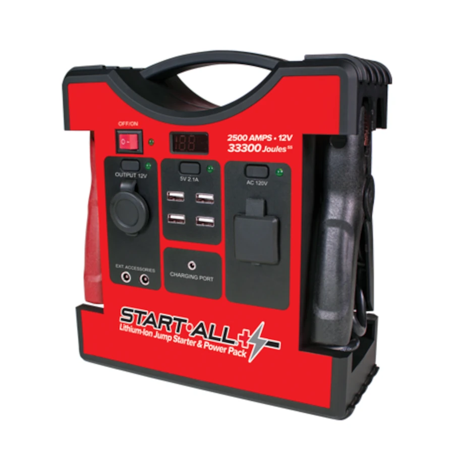 Goodall JP-12-2500T Start All Jump Pack 2500A 33300 joules 5S 12V