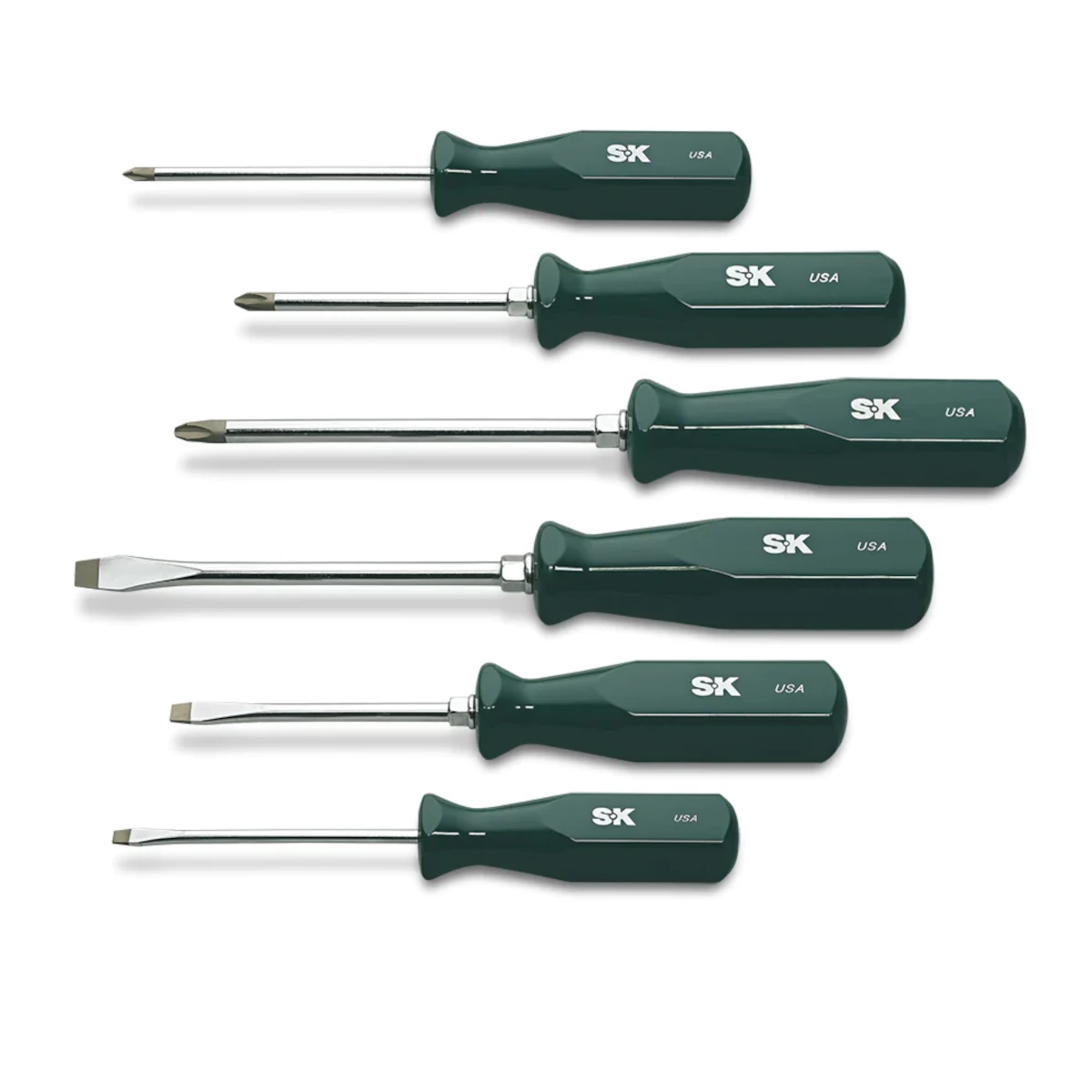 SK 86326 6 Piece SureGrip Automotive Screwdriver Set