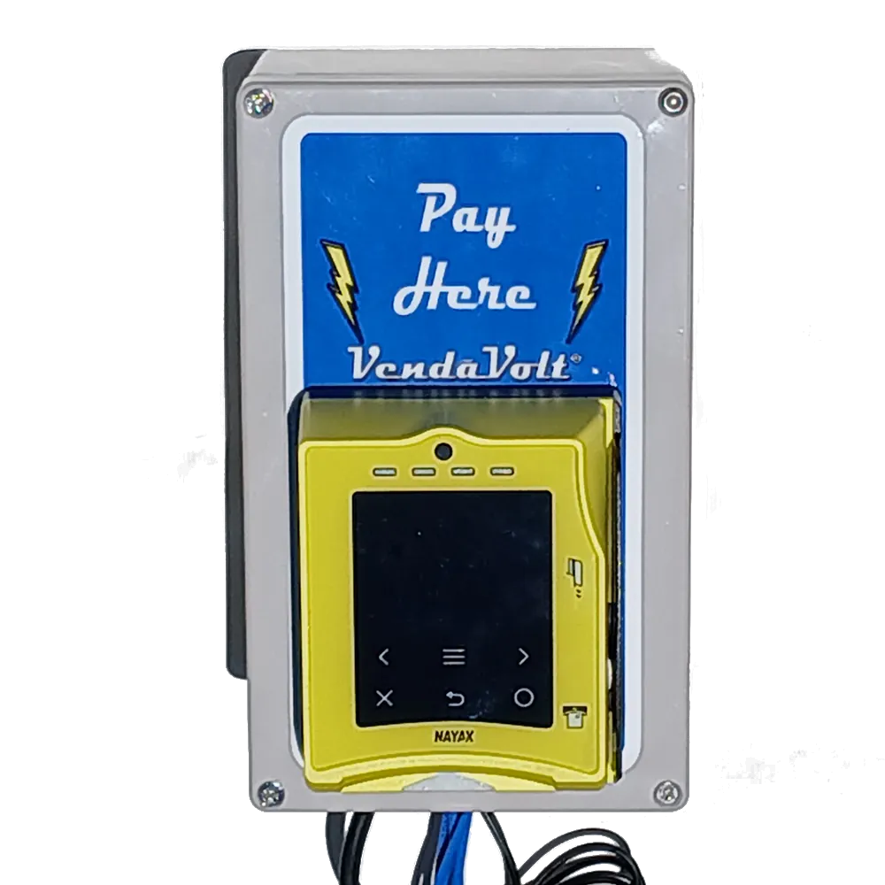 VendaVolt Nayax Vpos Touch Wireless 220~240 Volt Timer Cashless Payment Kit.