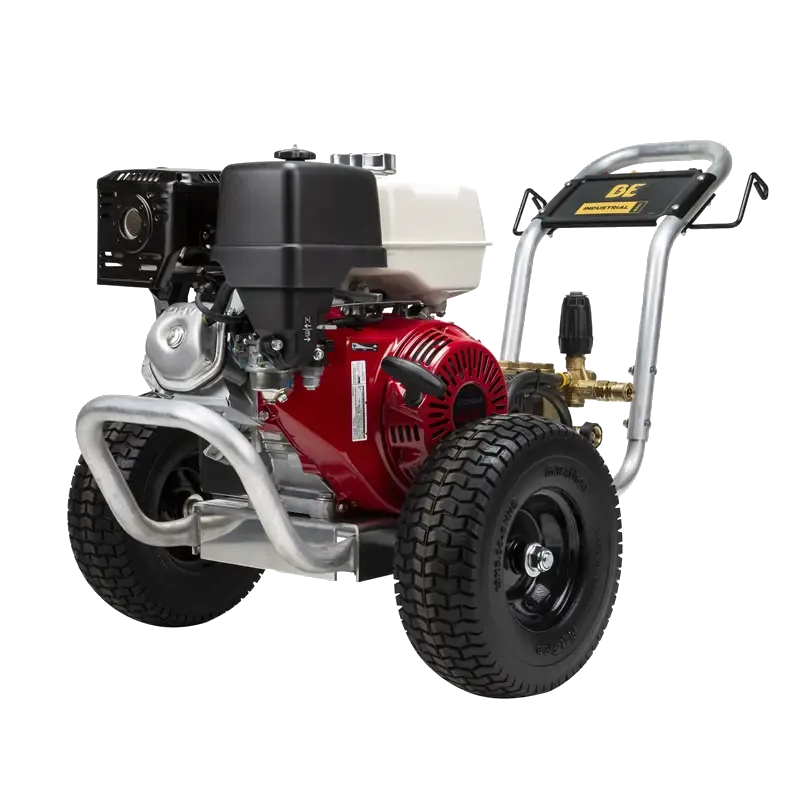 BE Power 4,000 PSI - 4.0 GPM Gas Pressure Washer with Honda GX390 Engine and Comet Triplex Pump