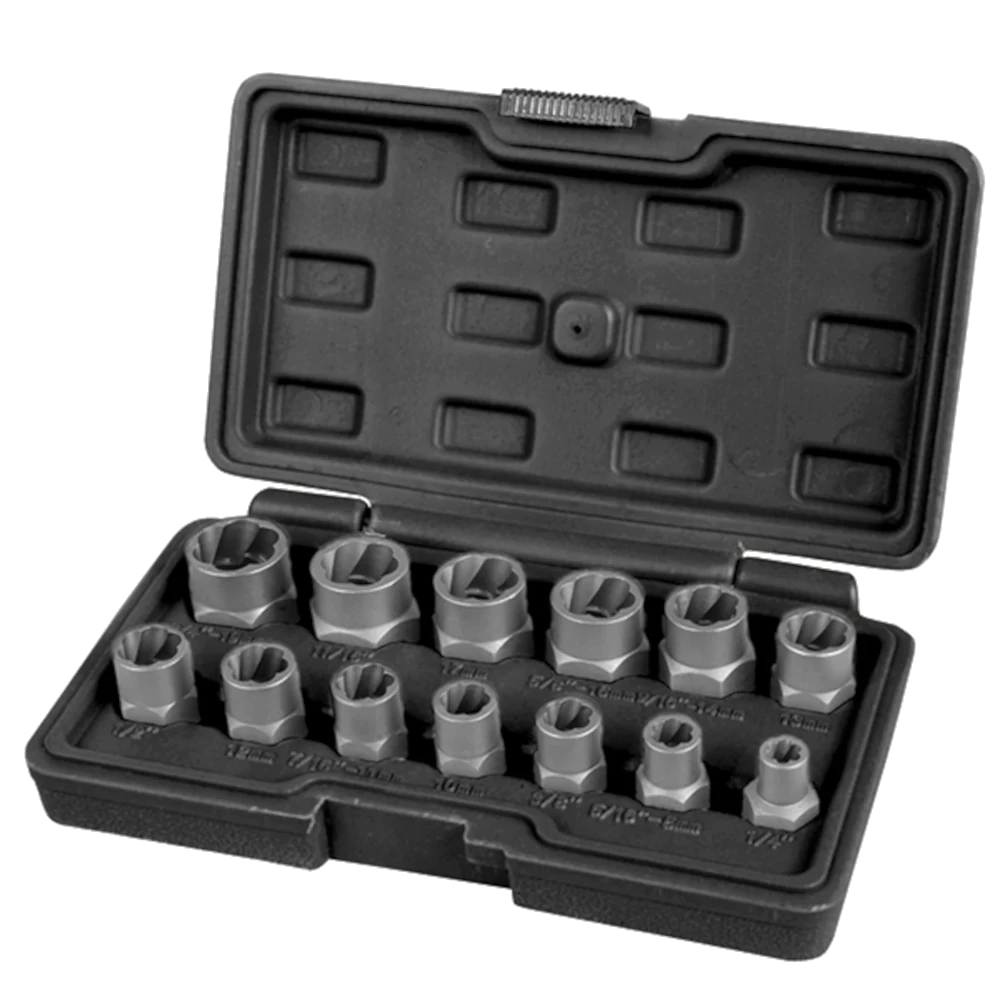 ATD 513 13 Pc. 3/8" Drive Bolt Extractor Socket Set