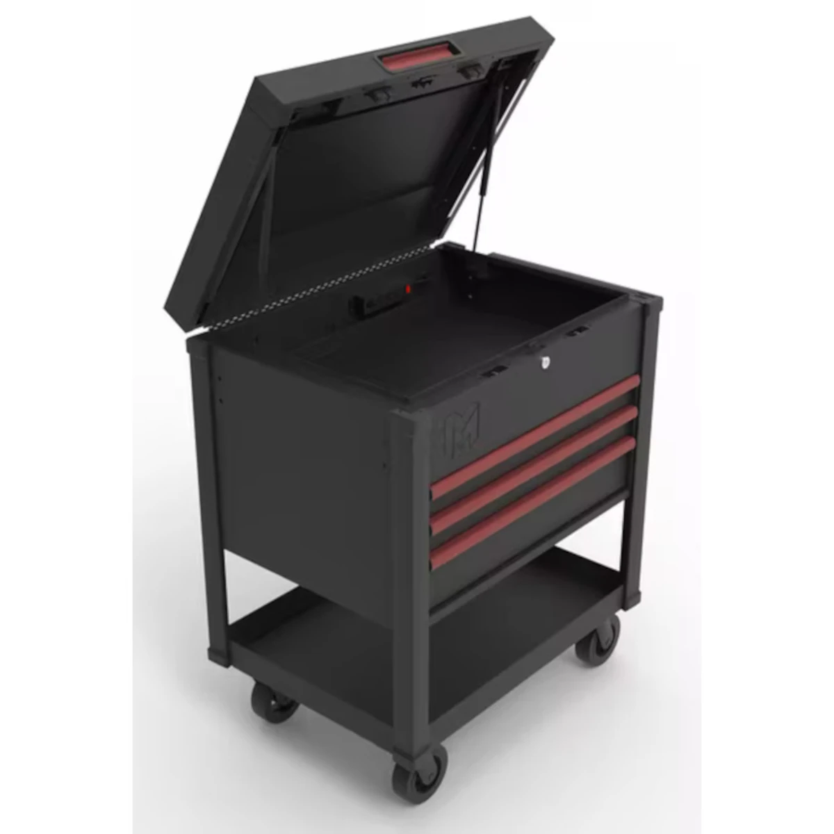 MTS M353 35" Switch Cart - Red on Black