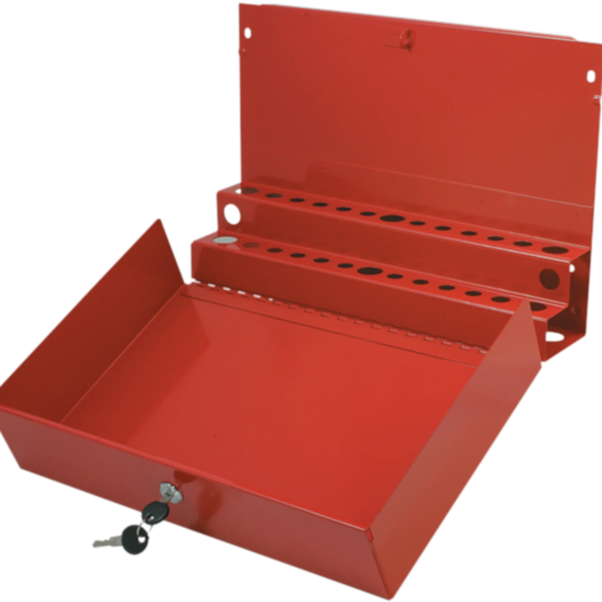 Sunex 8011 Large Locking Screwdriver/Pry Bar Holder-Red