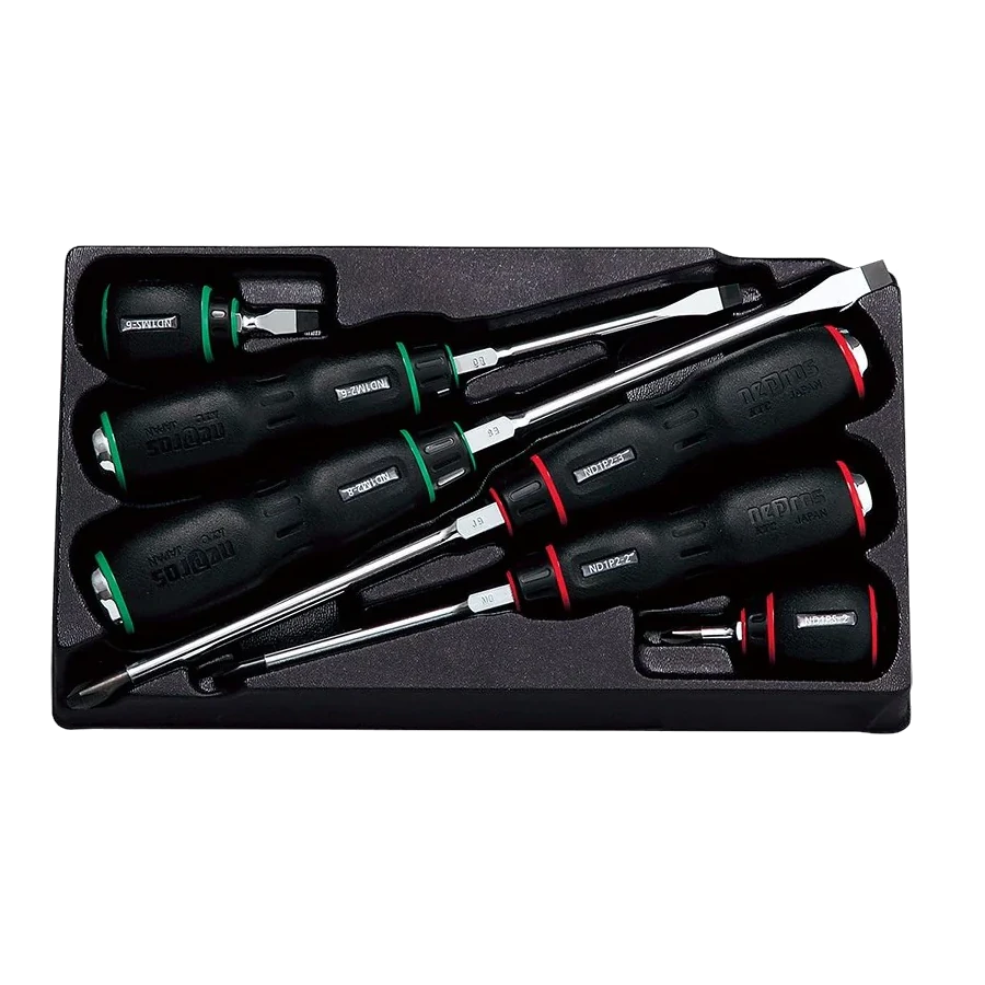 Nepros Plastic Grip Screwdriver Set (6pcs.)