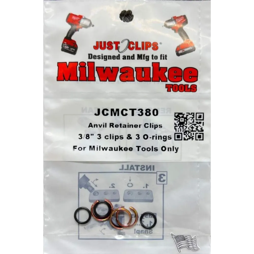 Just Clips Milwaukee Friction Ring Pack