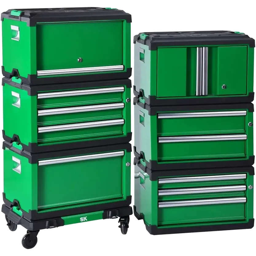 SK Tools Modular Stackable Storage Tool Boxes