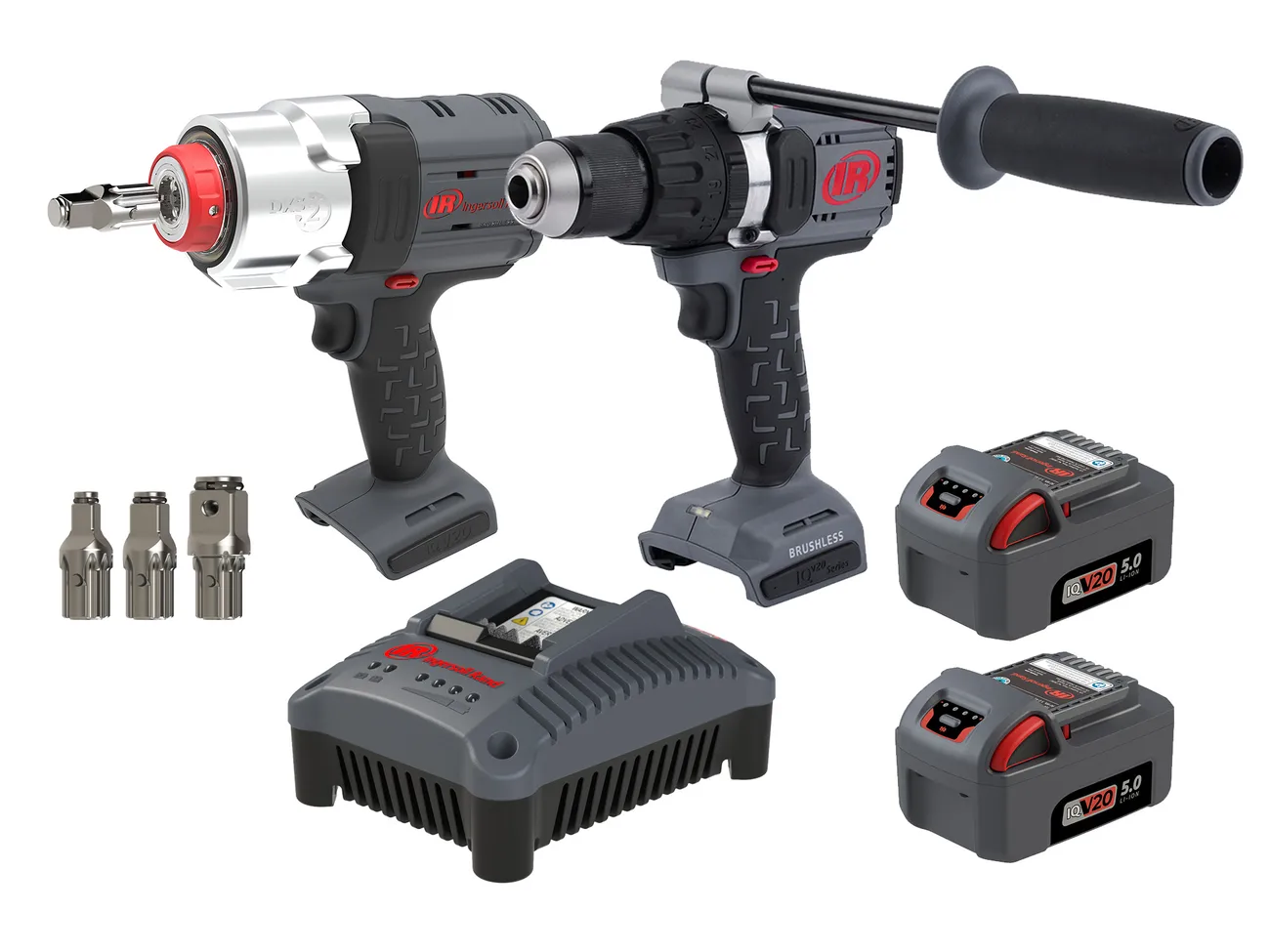 INGERSOLL RAND IQV20™ Brushless Hammer Drill and Impact Wrench Combo Kit