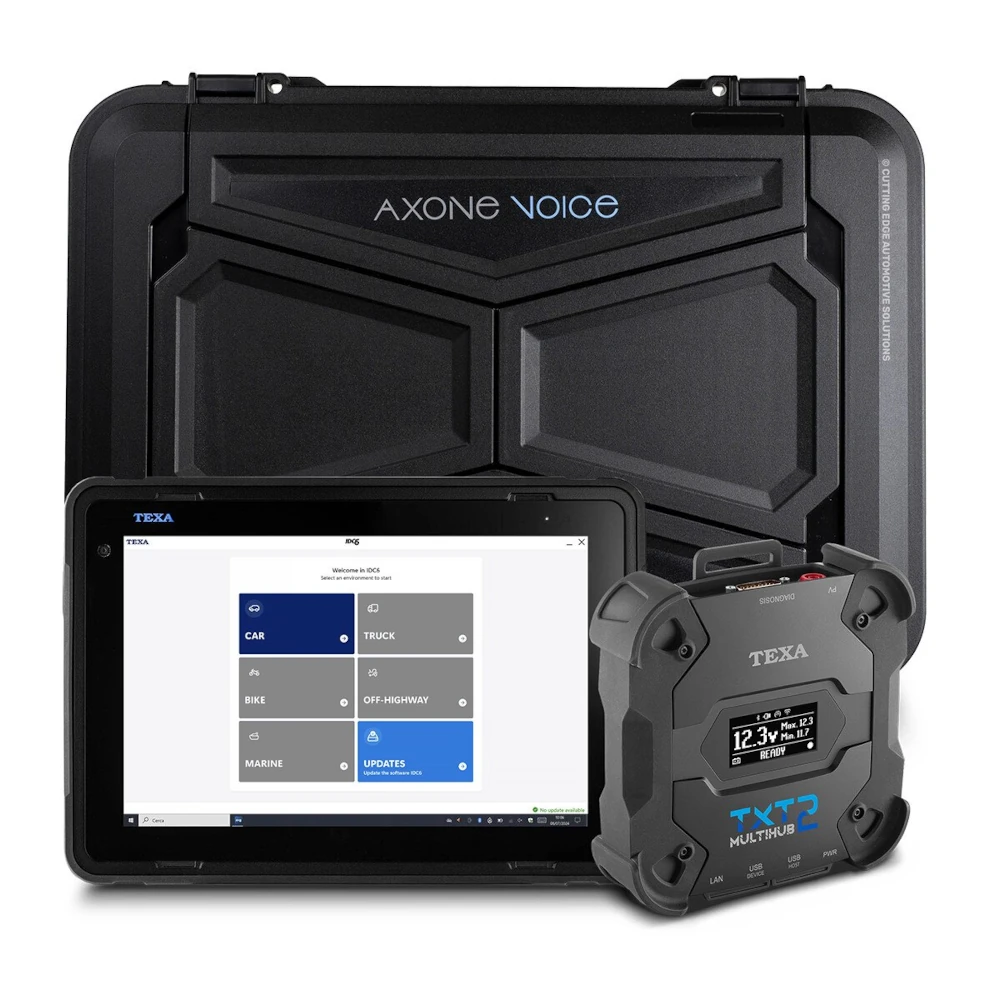 TEXA AXONE VOICE AUTOMOTIVE DIAGNOSTIC KIT w/ MULTIHUB