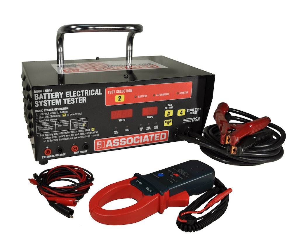 ASSOCIATED 12V Automatic Battery and 12/24V Electrical System Analyzer