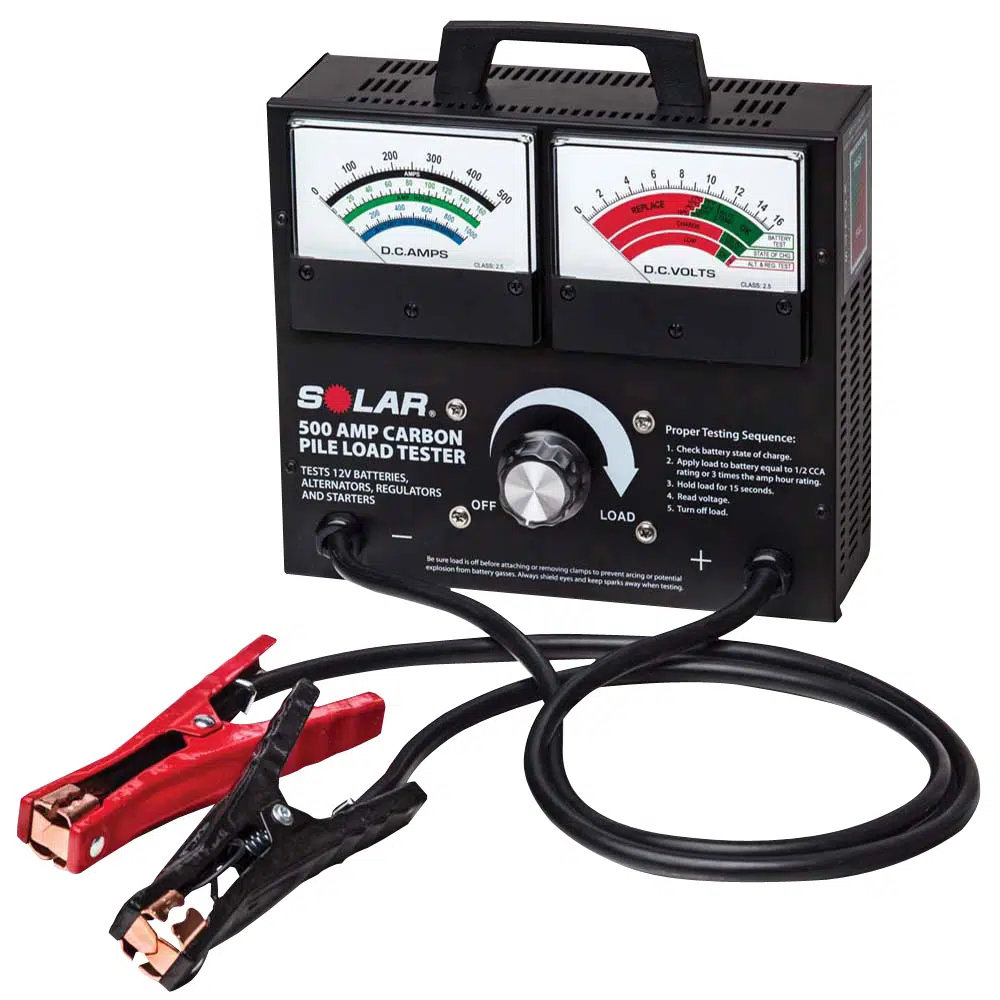 Solar 12 Volt Carbon Pile Battery Load Tester - 1874